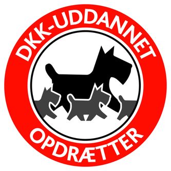 Vi har haft kennelmærke siden 2000.
Har taget opdrætteruddannelsen igennem DKK